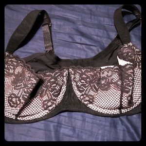 Lace Quarter Cup Bra 42DDD